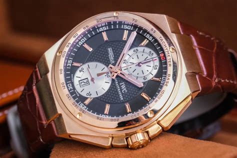 iwc big ingenieur chronograph-rose gold 18k|18K Rose Gold IWC 7 Days Big Ingenieur 5005.